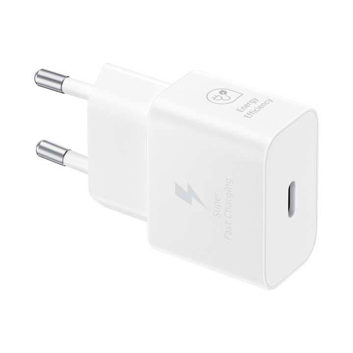 SAMSUNG MOBILE TRAVEL ADAPTER 25W INGRESSO TYPE-CWO CABLEwhite